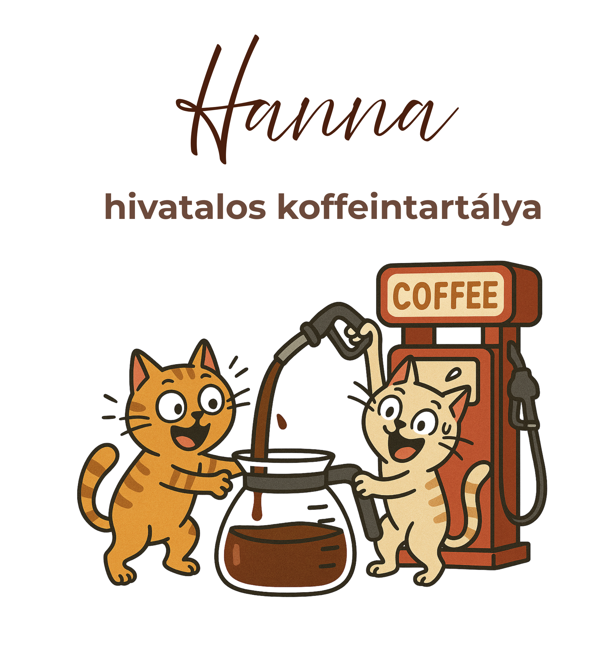 Hivatalos koffeintartály – egyedi bögre