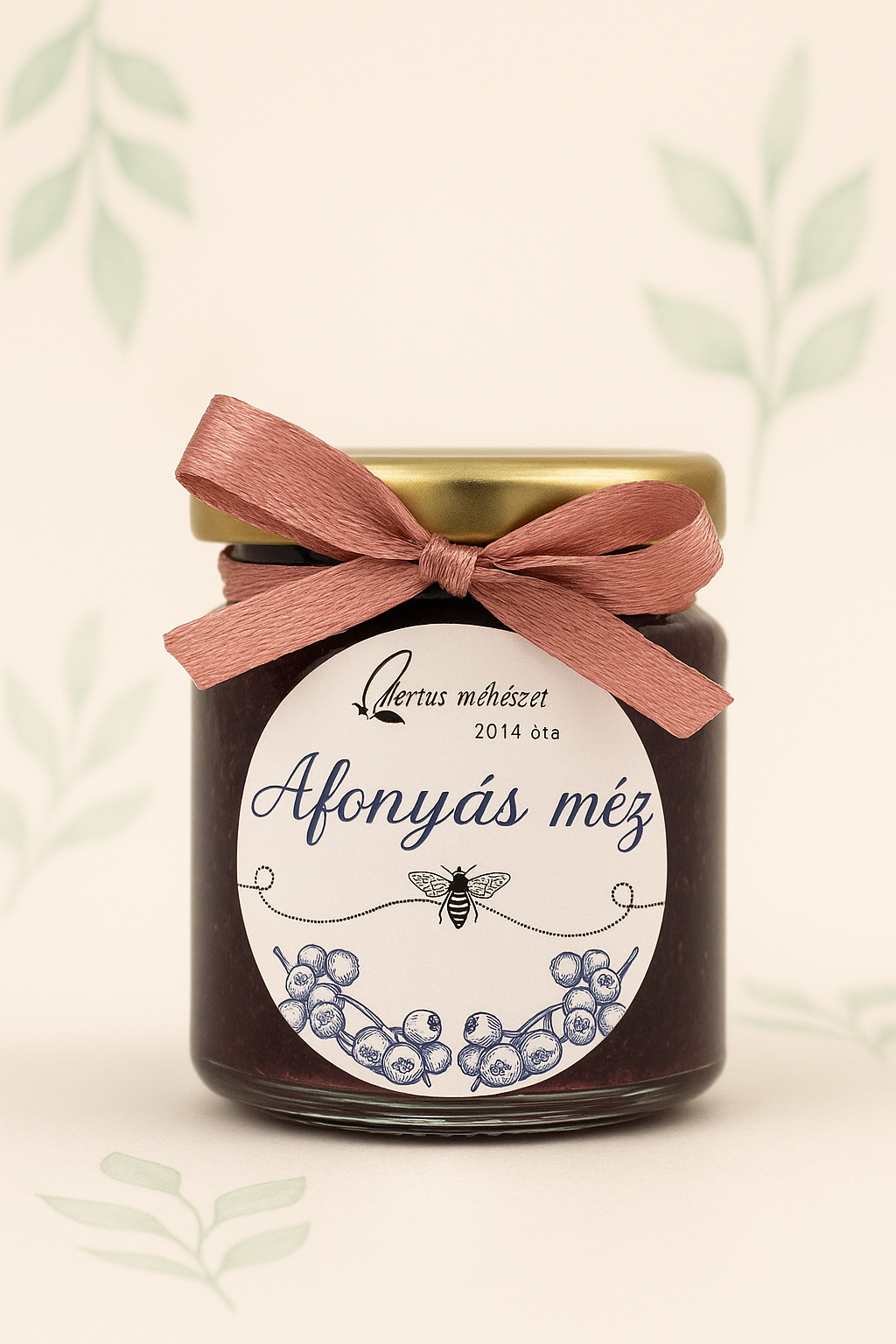 Ízesített Mézes Esküvői Köszönetajándék / Köszönőajándék - 40 ml