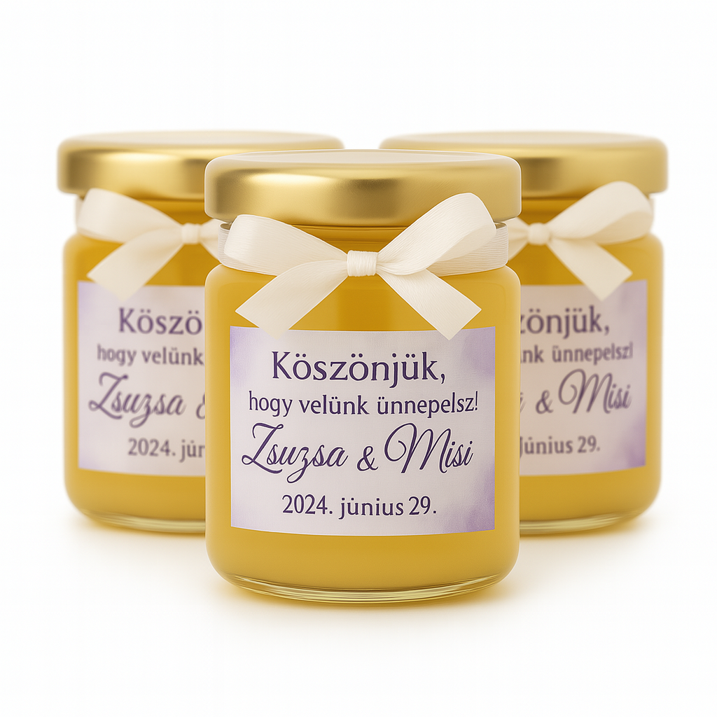 Mézes Esküvői Köszönetajándék- 40 ml
